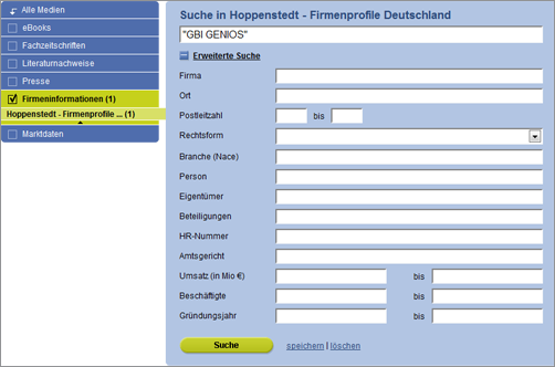 Hoppenstedt Firmendatenbank