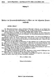 Petition gegen das Vereinsgesetz
