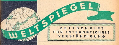 Beispielhafter Titelschriftzug der Zeitschrift