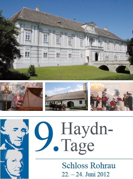 Folder 9. Haydn-Tage Schloss Rohrau 2012