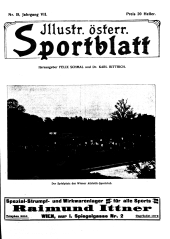 Illustriertes (Österreichisches) Sportblatt 19110429 Seite: 1