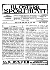 Illustriertes (Österreichisches) Sportblatt 19110429 Seite: 3