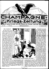 Champagne Kriegs-Zeitung. Kriegszeitung des 8. Reservekorps.