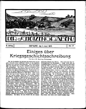 Der Schützengraben: Feldzeitung des XIV. Reservekorps