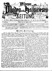 Wiener Moden- und Hauswesen-Zeitung