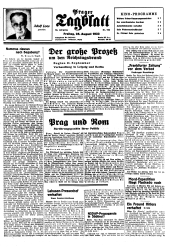 Prager Tagblatt 19330825 Seite: 1