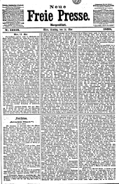 Neue Freie Presse 18980514 Seite: 1