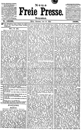 Neue Freie Presse 18980529 Seite: 1
