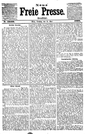 Neue Freie Presse 18980531 Seite: 1
