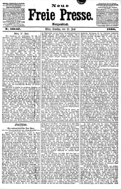 Neue Freie Presse 18980618 Seite: 1