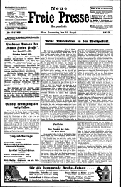 Neue Freie Presse 19330824 Seite: 1