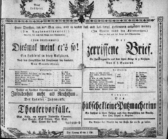 Theaterzettel (Oper und Burgtheater in Wien) 18050521 Seite: 1