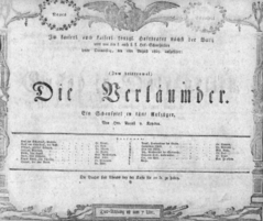 Theaterzettel (Oper und Burgtheater in Wien) 18050801 Seite: 1
