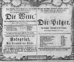 Theaterzettel (Oper und Burgtheater in Wien) 18050804 Seite: 1