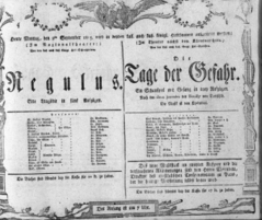 Theaterzettel (Oper und Burgtheater in Wien) 18050902 Seite: 1