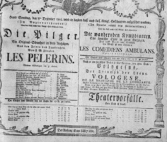 Theaterzettel (Oper und Burgtheater in Wien) 18051208 Seite: 1