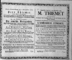 Theaterzettel (Oper und Burgtheater in Wien) 18051212 Seite: 2