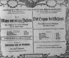 Theaterzettel (Oper und Burgtheater in Wien) 18060530 Seite: 1