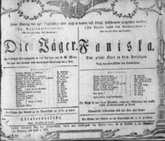 Theaterzettel (Oper und Burgtheater in Wien) 18060929 Seite: 1