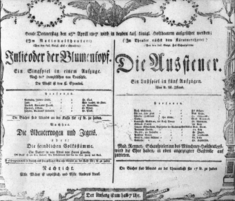 Theaterzettel (Oper und Burgtheater in Wien) 18070423 Seite: 1