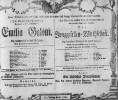 Theaterzettel (Oper und Burgtheater in Wien) 18070722 Seite: 1