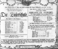 Theaterzettel (Oper und Burgtheater in Wien) 18070731 Seite: 1