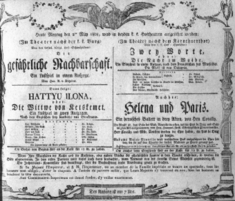 Theaterzettel (Oper und Burgtheater in Wien) 18080502 Seite: 1
