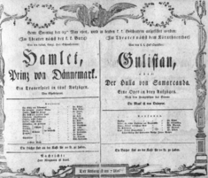 Theaterzettel (Oper und Burgtheater in Wien) 18080529 Seite: 1