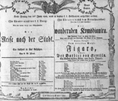 Theaterzettel (Oper und Burgtheater in Wien) 18080610 Seite: 1
