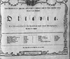 Theaterzettel (Oper und Burgtheater in Wien) 18080720 Seite: 1