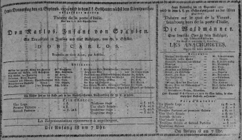 Theaterzettel (Oper und Burgtheater in Wien) 18090928 Seite: 1