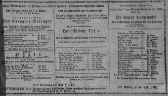 Theaterzettel (Oper und Burgtheater in Wien) 18100218 Seite: 1