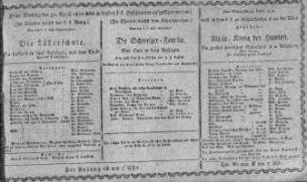 Theaterzettel (Oper und Burgtheater in Wien) 18100430 Seite: 1