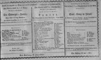 Theaterzettel (Oper und Burgtheater in Wien) 18100525 Seite: 1