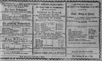 Theaterzettel (Oper und Burgtheater in Wien) 18100612 Seite: 1
