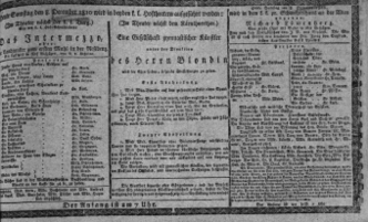 Theaterzettel (Oper und Burgtheater in Wien) 18100908 Seite: 1