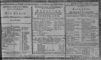 Theaterzettel (Oper und Burgtheater in Wien) 18101024 Seite: 1