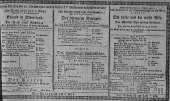 Theaterzettel (Oper und Burgtheater in Wien) 18101030 Seite: 1