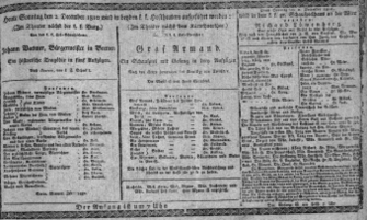 Theaterzettel (Oper und Burgtheater in Wien) 18101202 Seite: 1