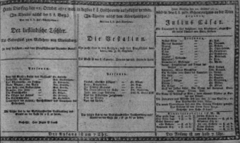 Theaterzettel (Oper und Burgtheater in Wien) 18111022 Seite: 2