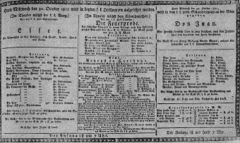 Theaterzettel (Oper und Burgtheater in Wien) 18111030 Seite: 1
