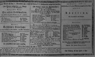 Theaterzettel (Oper und Burgtheater in Wien) 18111211 Seite: 1