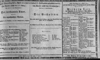 Theaterzettel (Oper und Burgtheater in Wien) 18120409 Seite: 1