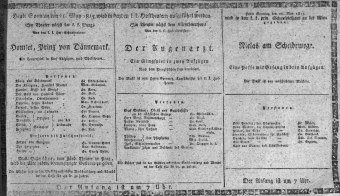 Theaterzettel (Oper und Burgtheater in Wien) 18150521 Seite: 1