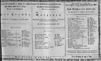 Theaterzettel (Oper und Burgtheater in Wien) 18150613 Seite: 1