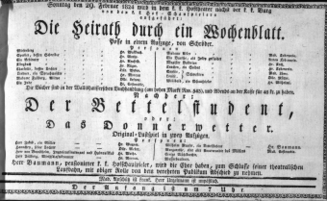 Theaterzettel (Oper und Burgtheater in Wien) 18240229 Seite: 1