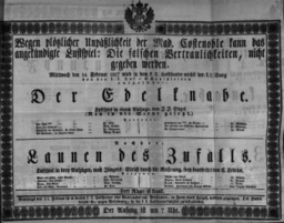 Theaterzettel (Oper und Burgtheater in Wien) 18270214 Seite: 2