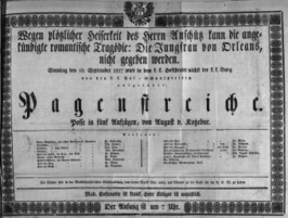 Theaterzettel (Oper und Burgtheater in Wien) 18270916 Seite: 2