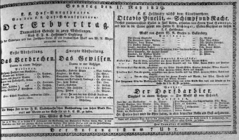 Theaterzettel (Oper und Burgtheater in Wien) 18290517 Seite: 1