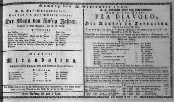 Theaterzettel (Oper und Burgtheater in Wien) 18300917 Seite: 2